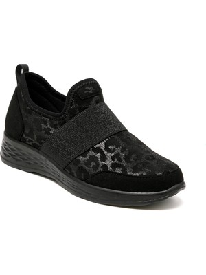 Kadın Sneaker ( Günlük) 67 H82 Ax Fly Flot Cloth Woman Black
