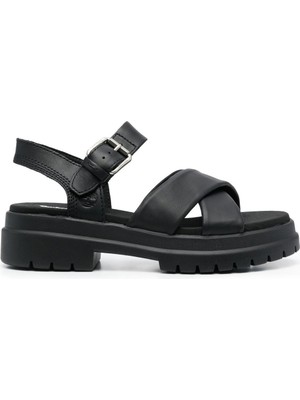 Timberland London Vibe Backstrap Sandal Kadin Siyah Sandalet TB0A2QVJ0151