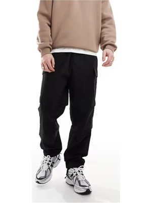 Timberland Woven Badge Ripstop Cargo Pant Erkek Siyah Eşofman Altı TB0A656F0011