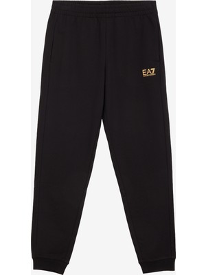 Ea7 Lastikli Bel Slim Fit Siyah Erkek Eşofman Altı 8NPP66PJVRZ0208