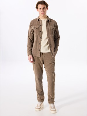 Gmg Fırenze Normal Bel Normal Paça Jogger Haki Erkek Pantolon GU24MFW01017