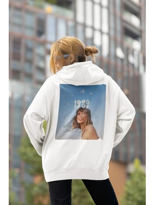 Sevbano Taylor's Version 1989 Baskılı  Oversize Tasarım Şarkıcı Taylor Swift Hoodie