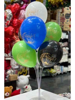 Beysüs Ramazan Balon 8 Li Balon Standı 7 Li