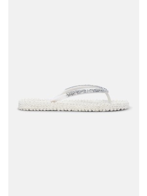 Ilse Jacobsen - CHEERFUL03G -  Flip Flop With Glitter-Creme