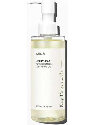 Anua Heartleaf Gözenek Kontrol Temizleme Yağı 200ml