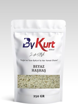 ByKurt Doğal Beyaz Haşhaş Tohumu 250 gr