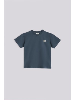 Nebbati Basic Bg Store Erkek Çocuk Antrasit Tshirt