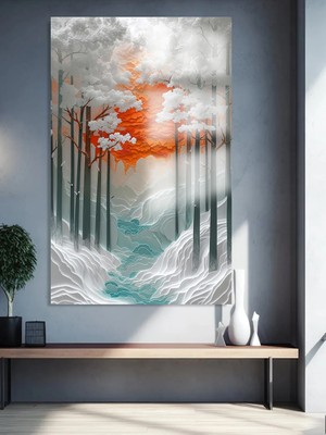 Taulart Ultra Yüksek Çözünürlüklü Cam Harika Tasarım Tablosu Kırılmaz Cam Tablo Ev, Salon, Hediyesi