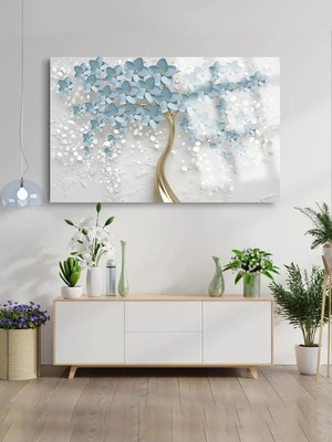 Taulart Ultra Yüksek Çözünürlüklü Cam Harika Çiçek Tablosu Kırılmaz Cam Tablo Ev, Salon, Hediyesi