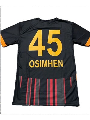 Sidas V.osimhen. 45 Numara Siyah Deplasman Yetişkin Forması