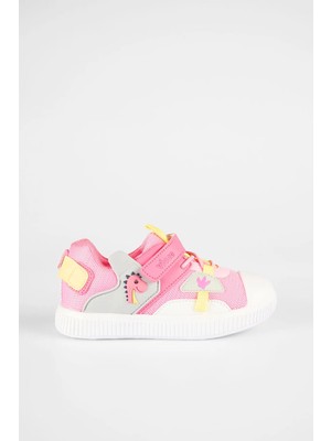 Vicco Snoop Baskılı Kız Okul Öncesi Pembe Günlük Ayakkabı