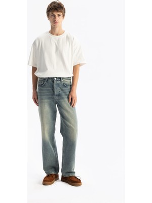 Giesto Regular Fit Jean - Koyu Mavi