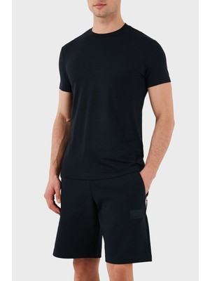 Emporio Armani Streç Pamuklu Slim Fit Bisiklet Yaka T Shirt Erkek T Shirt 8N1TF0 1jcdz 0920