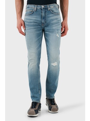 Hugo Slim Fit Normal Bel Dar Paça Jeans Erkek Kot Pantolon 50530602 440