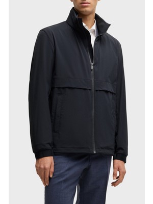 Boss Regular Fit Gizli Kapüşonlu Softshell Ceket Erkek Ceket 50528439 404