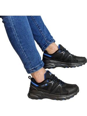 Kinetix Harles Pu Siyah Fuspetli Hafif Rahat Koşu Spor Ayakkabı