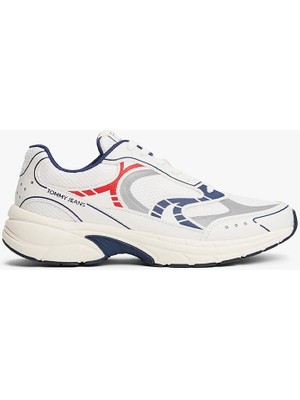 Tommy Hilfiger Erkek Kalın Taban Çok Renkli Sneaker