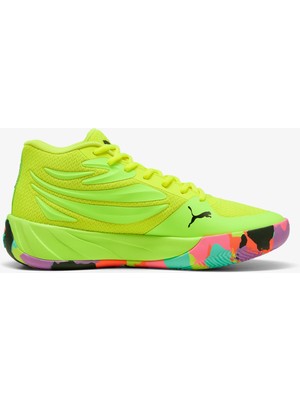Puma Court Pro Marble Erkek Sarı Basketbol Ayakkabısı.02