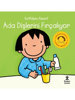 Doğan Çocuk Ada Dişlerini Fırçalıyor - Kathleen Amant
