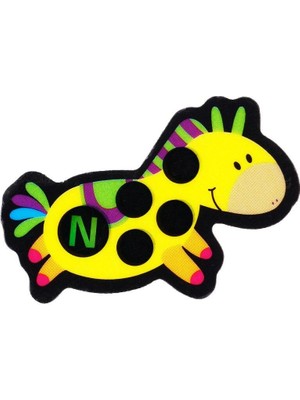 Zigver 10 Adet Karikatür Bebek Bakımı Alın Şerit Termometre Çocuklar Bebek Ateş Termometre Çocuk Sağlık Sıcaklık Test