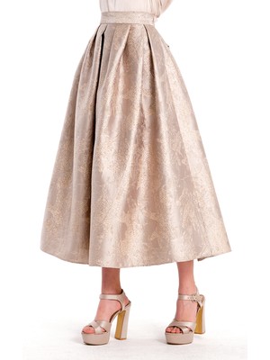 Nadide Etek Brokar Kumaş