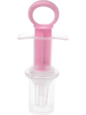 Zigver Çocuklar Akıllı Ilaç Dispenseri Pembe Damlalıklı Besleme Bebek Aksesuarı