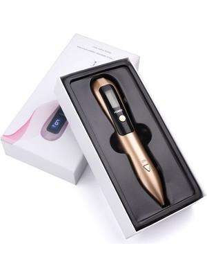 Zigver Plazma Kalemi LCD Ekranlı Gold