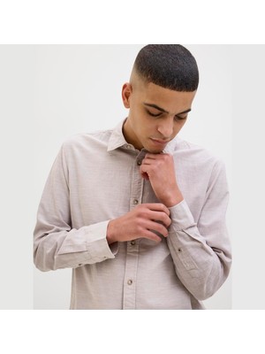 Erkek Keten Karisimli Gömlek - Summer