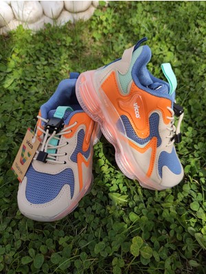 Vicco Unisex Çocuk Ayakkabı 26-37 Numara Ortopedik Air Taban Tekstil Malzeme ile Günlük Kullanım