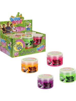 Nessiworld S00095823 Slime Süper Putty Neon Color 120ML -Sun