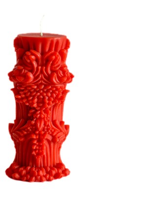 Arista Candle Mystic Pillar, Gizemlii-Sütun, Dekoratif 2 Adet Mum & Kandil