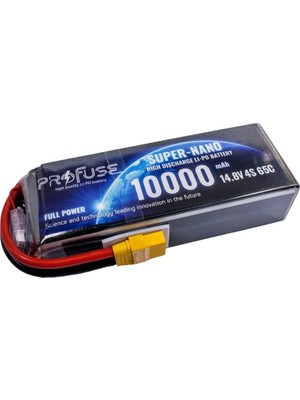 14,8V 4s 10000MAH 65C Lipo Batarya