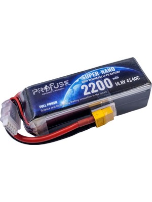 14,8V 4s 2200MAH 40C Lipo Batarya