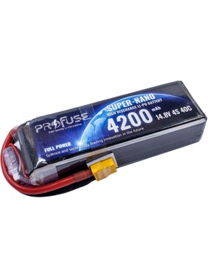 14,8V 4s 4200MAH 40C Lipo Batarya