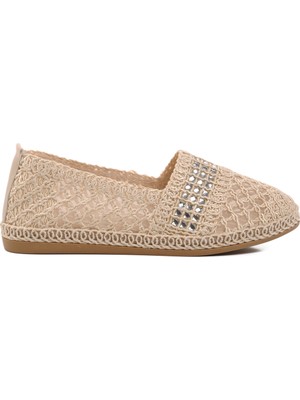 Pierre Cardin Krem Örme Triko Kadın Babet PC-54570 Z