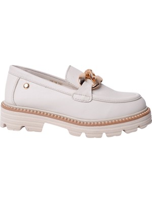 Mammamia Kadın Deri Loafer Ayakkabı D25YA-3690
