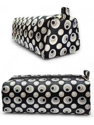 Fiyper Üçgen Tasarım Kalemlik Kalem Kutusu Makyaj Çantası