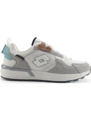 Lotto Rivoli 5Fx Erkek Beyaz-Kırık Beyaz (40-45) Sneaker Ayakkabı
