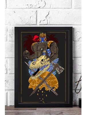 Transformers Çerçeveli Tablo - Film Posteri Tablo