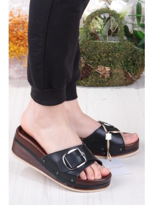 Pierre Cardin 7418 Anatomik Rahat  Ürün Tokalı Kadın Terlik