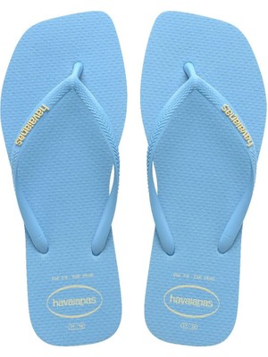 Havaianas Slim Square Logo Pop Up Blue 39-40