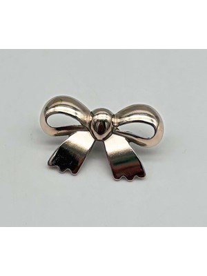 Angel Çanta Aksesuar Gümüş Renk 3.5 cm Kurdele Model  Plaka Süs