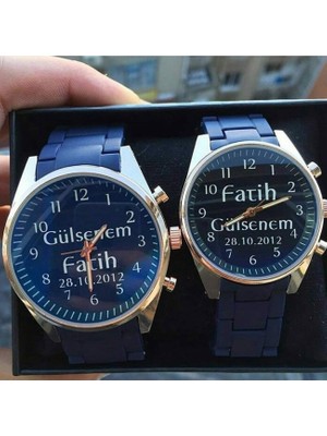 Bika Time Sevgili Hediye Yıl Dönümü Hediyesi Erkek Kadın Kol Saati Çift Kombin Saat Çift