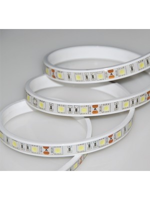 LED Şerit Iç Mekan 12V 120 LED 10W/MT. 4000K Ack