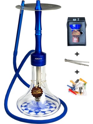 Wow Legend Argus Model Blue Nargile Takımı