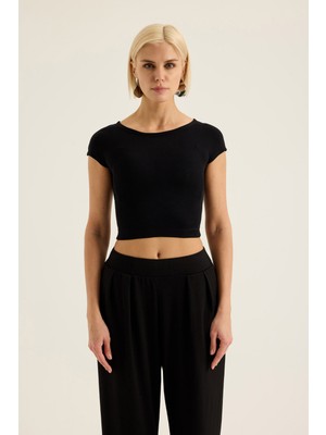 Kısa Kollu Basic Crop