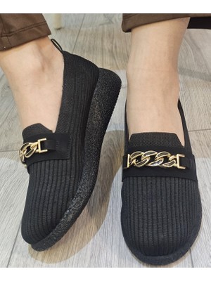 Triko Örme Rahat Günlük Ortopedik Hafif Babet