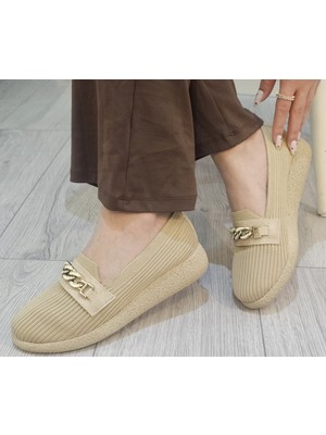 Triko Örme Rahat Günlük Ortopedik Hafif Babet