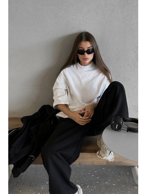Baggy Tek Eşofman Altı Iki Stil: Paçanı Istediğin Gibi Ayarla, Hem Düz Hem Jogger Kullan