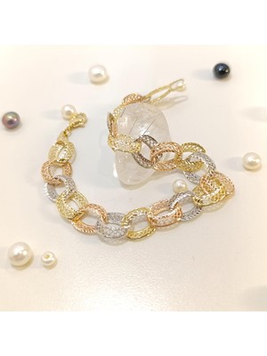 Telkare Bileklik Künye 14 Ayar Altın Hd Videolu